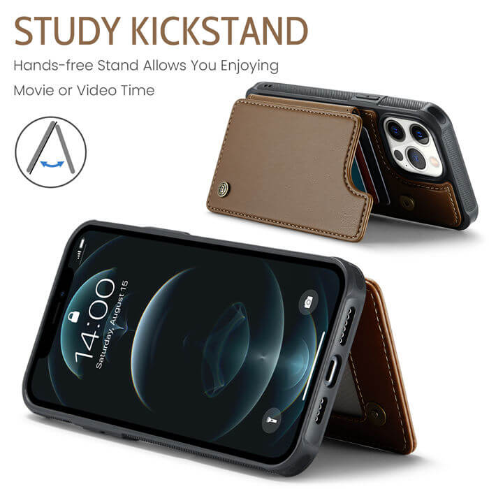 CaseMe iPhone 12 Pro Max RFID Blocking Card Holder Case