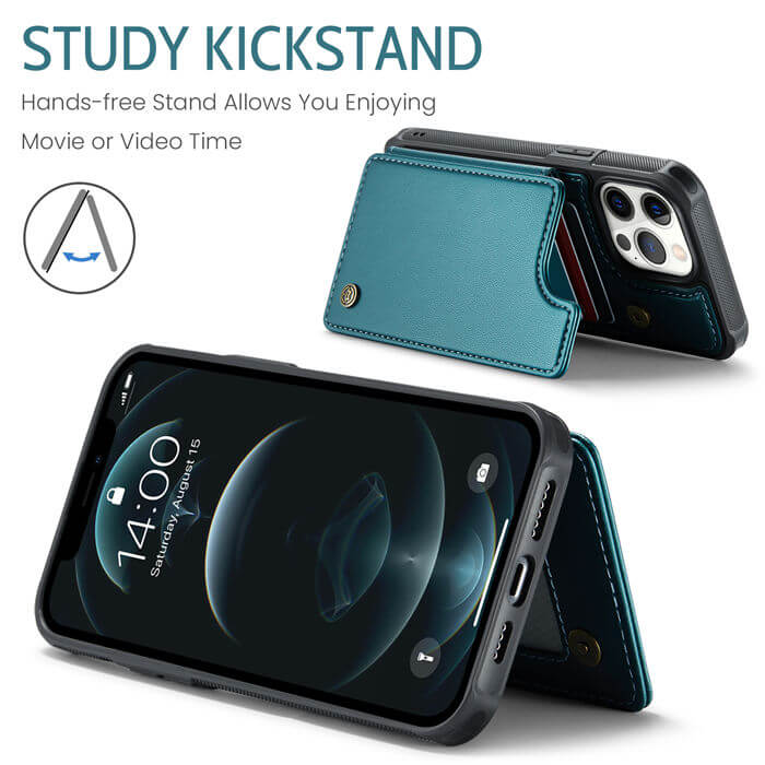 CaseMe iPhone 12 Pro Max RFID Blocking Card Holder Case