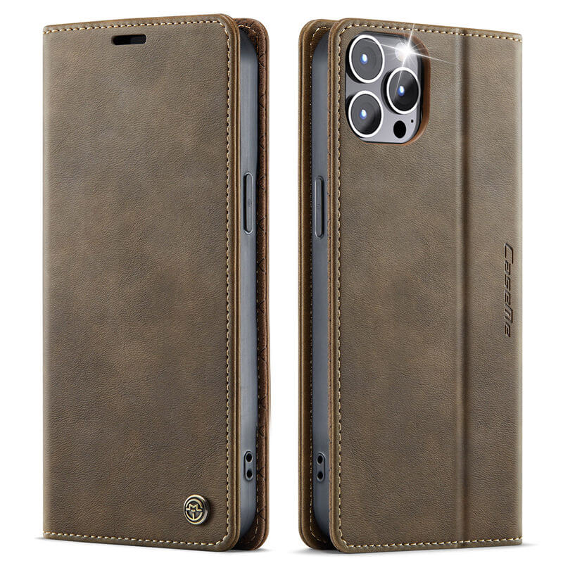 CaseMe iPhone 12/12 Pro Magnetic Wallet Case with RFID Protection