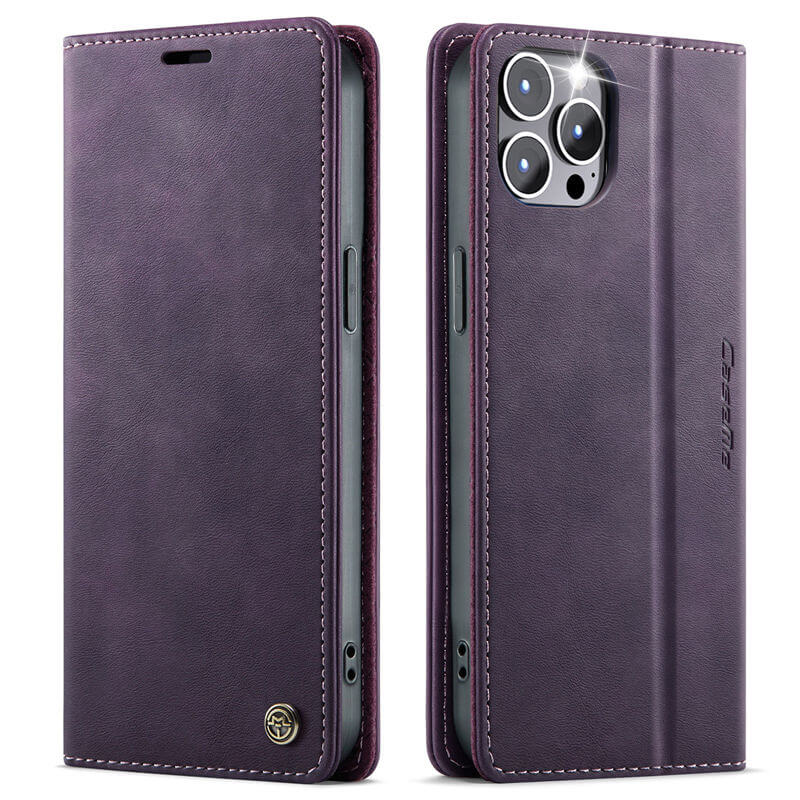 CaseMe iPhone 12 Pro Max Magnetic Wallet Case with RFID Protection