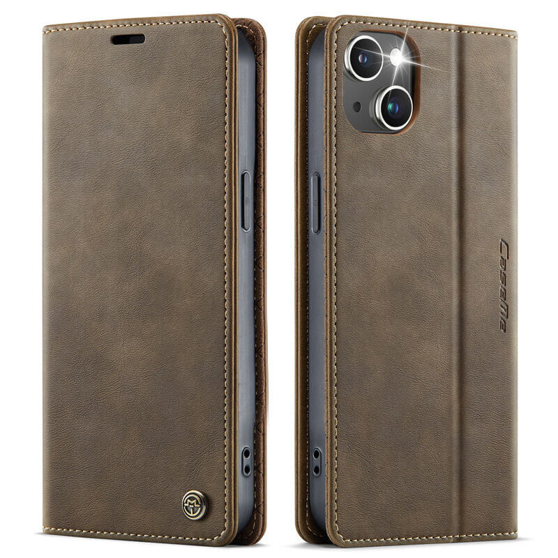 CaseMe iPhone 13 Mini Magnetic Wallet Case with RFID Blocking
