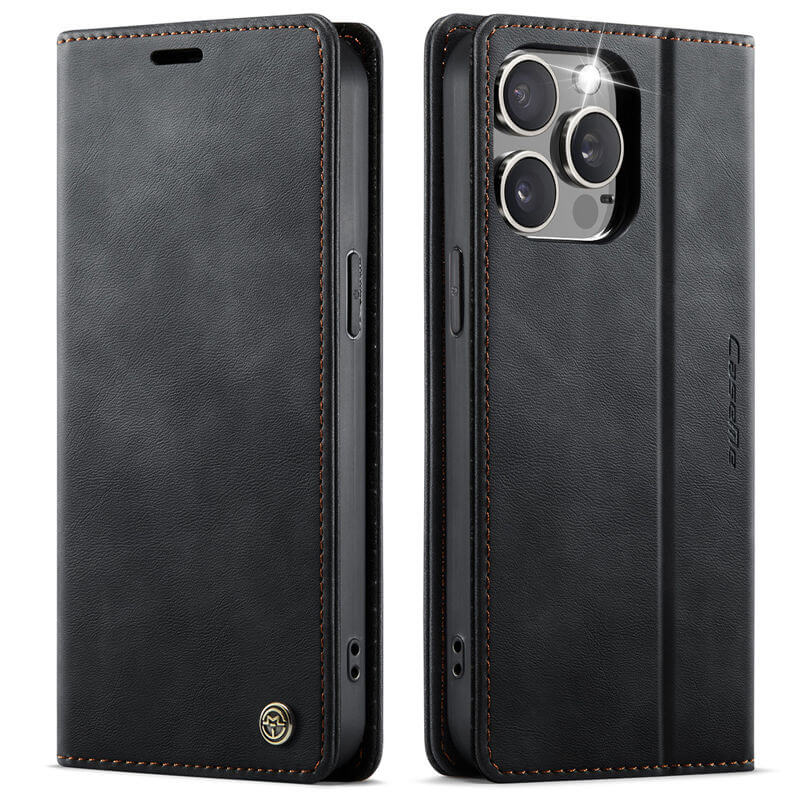 CaseMe iPhone 13 Pro Max Magnetic Wallet Case with RFID Blocking