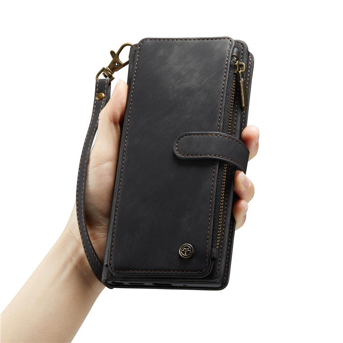 CaseMe iPhone 15 Wallet Case with Wrist Strap