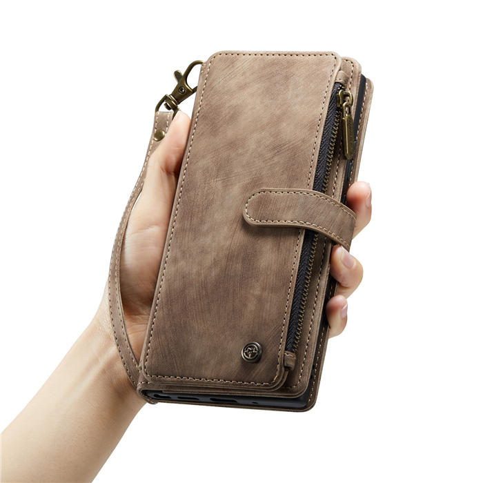 CaseMe iPhone 15 Wallet Case with Wrist Strap