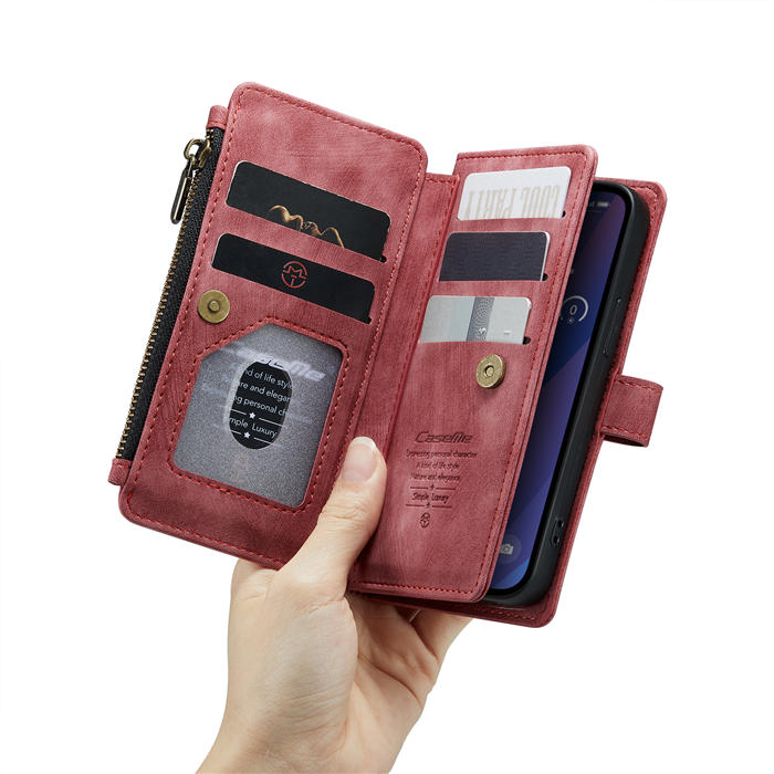 CaseMe iPhone 15 Wallet Case with Wrist Strap