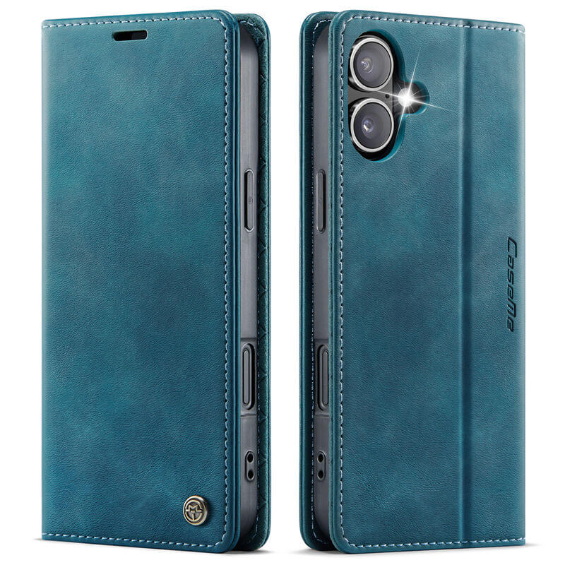 CaseMe iPhone 16 Plus Magnetic Wallet Case with RFID Protection