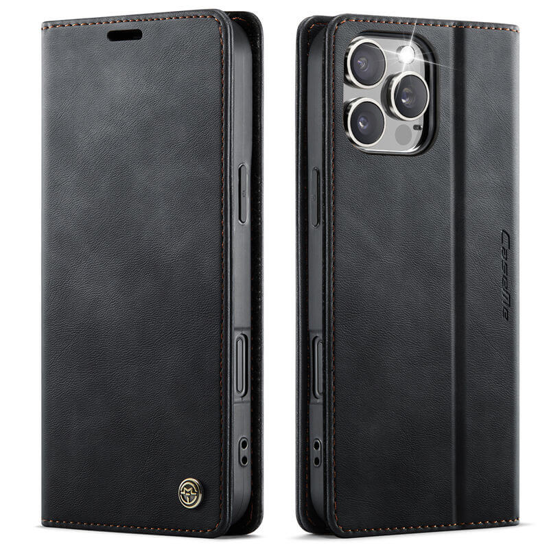 CaseMe iPhone 16 Pro Max Magnetic Wallet Case with RFID Protection