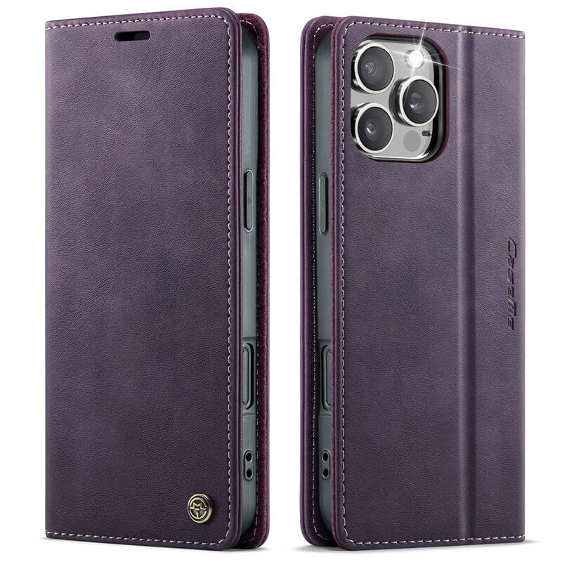 CaseMe iPhone 16 Pro Magnetic Wallet Case with RFID Protection