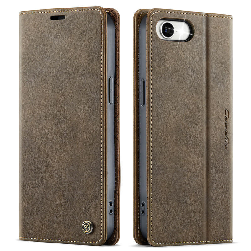 CaseMe iPhone 16e Magnetic Wallet Case with RFID Protection