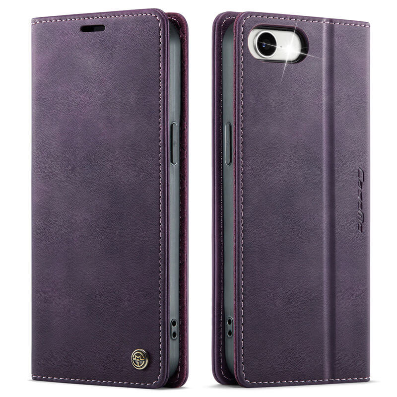 CaseMe iPhone 16e Magnetic Wallet Case with RFID Protection