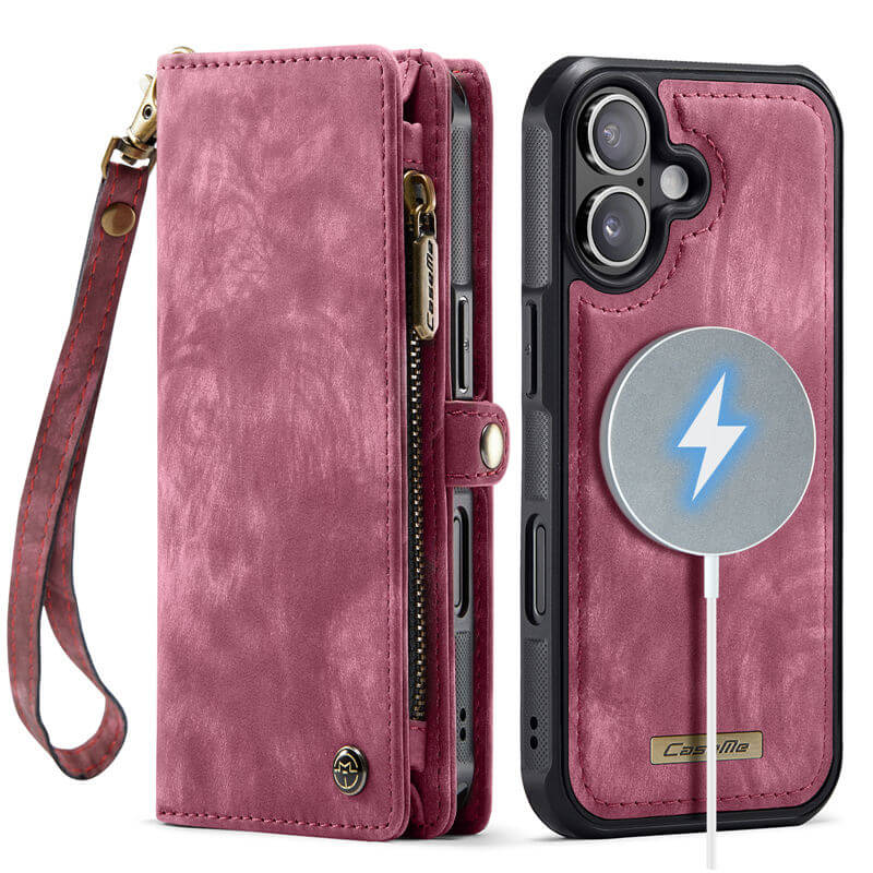 CaseMe iPhone 17 2-in-1 Magnetic RFID Wallet Case