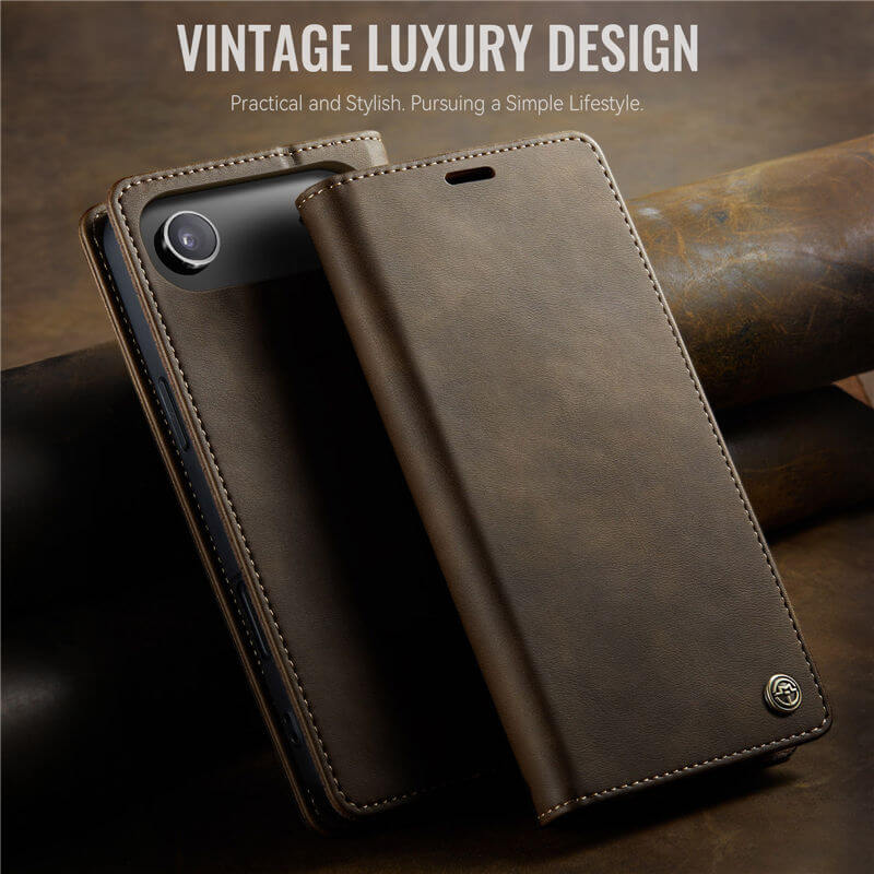 CaseMe iPhone Air Magnetic Wallet Case with RFID Blocking