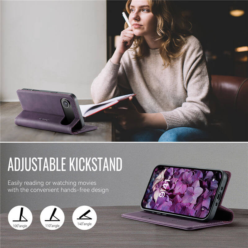 CaseMe iPhone Air Magnetic Wallet Case with RFID Blocking