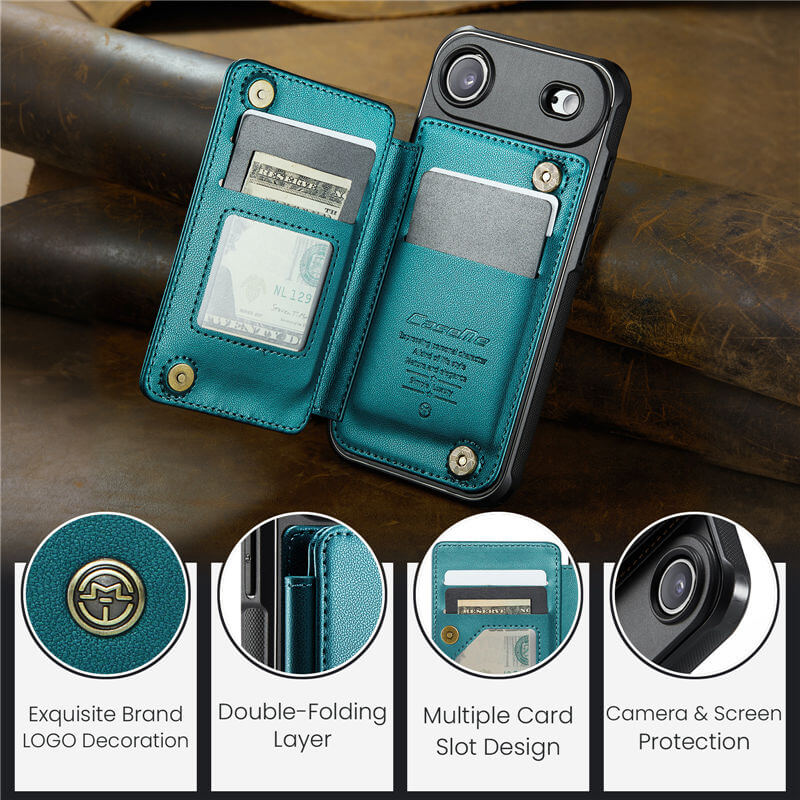 CaseMe iPhone Air RFID Blocking Card Holder Case