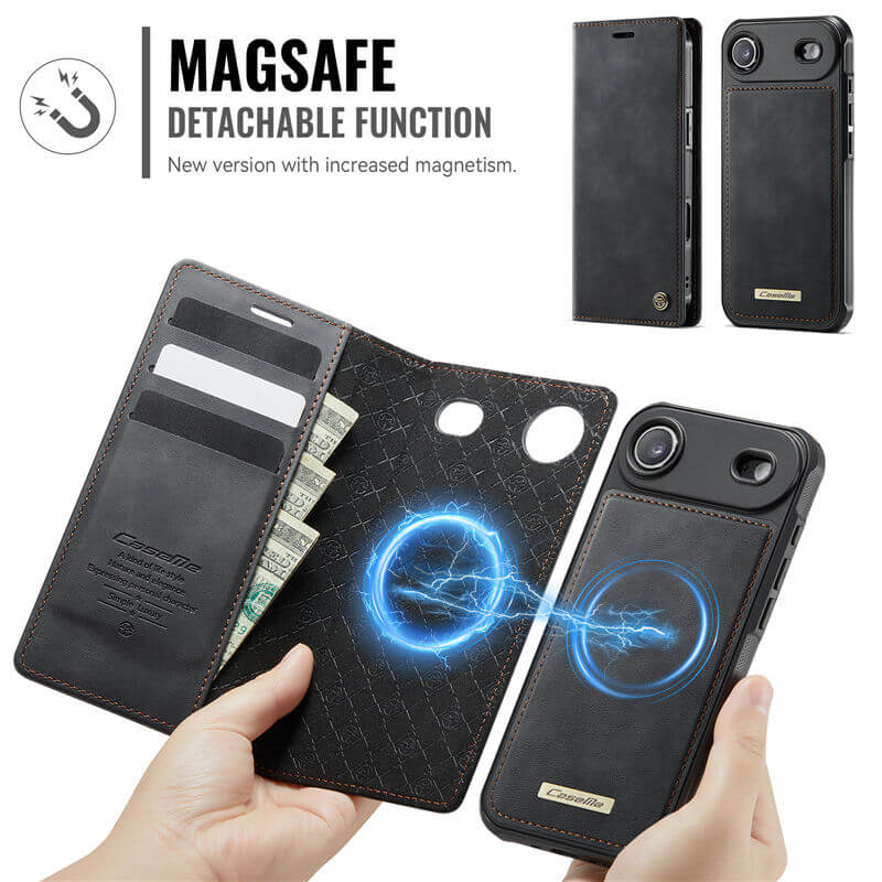 CaseMe iPhone Air 2-in-1 Magnetic Wallet Case