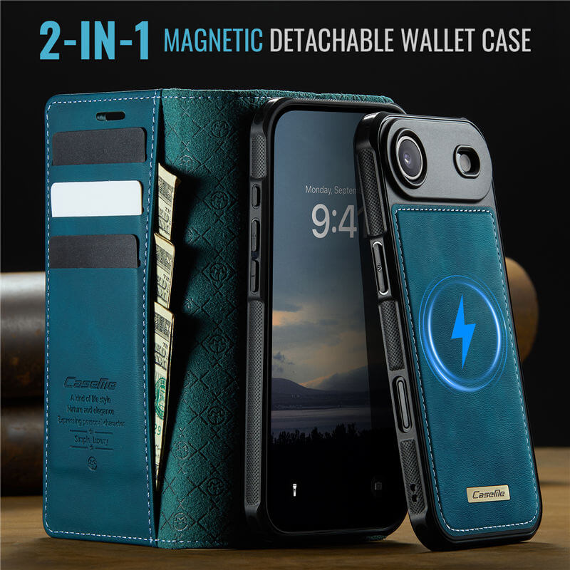CaseMe iPhone Air 2-in-1 Magnetic Wallet Case
