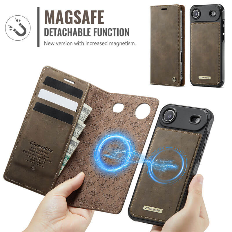CaseMe iPhone Air 2-in-1 Magnetic Wallet Case