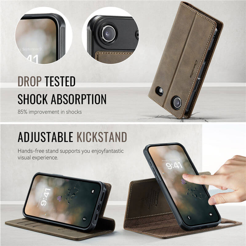 CaseMe iPhone Air 2-in-1 Magnetic Wallet Case