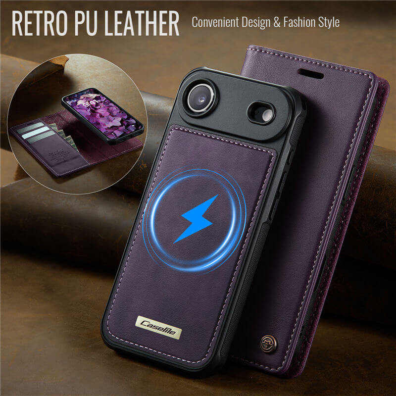 CaseMe iPhone Air 2-in-1 Magnetic Wallet Case