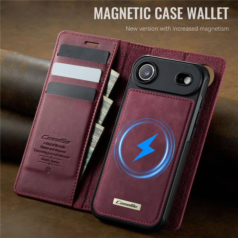 CaseMe iPhone Air 2-in-1 Magnetic Wallet Case