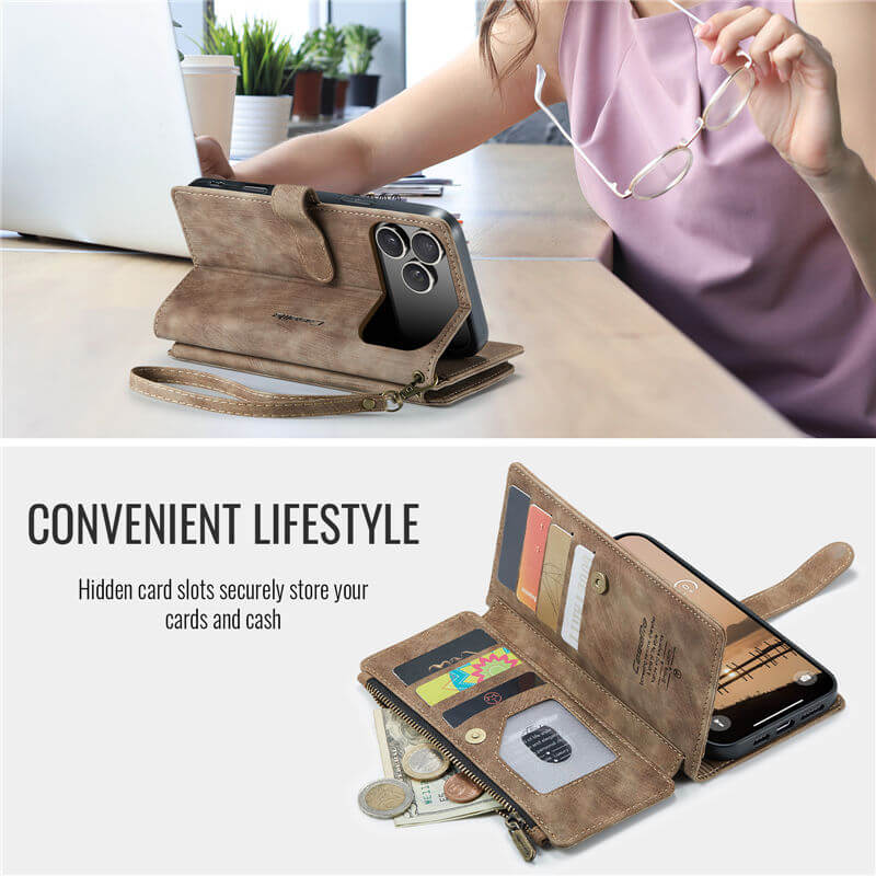 CaseMe iPhone 17 Pro Max Wallet Case