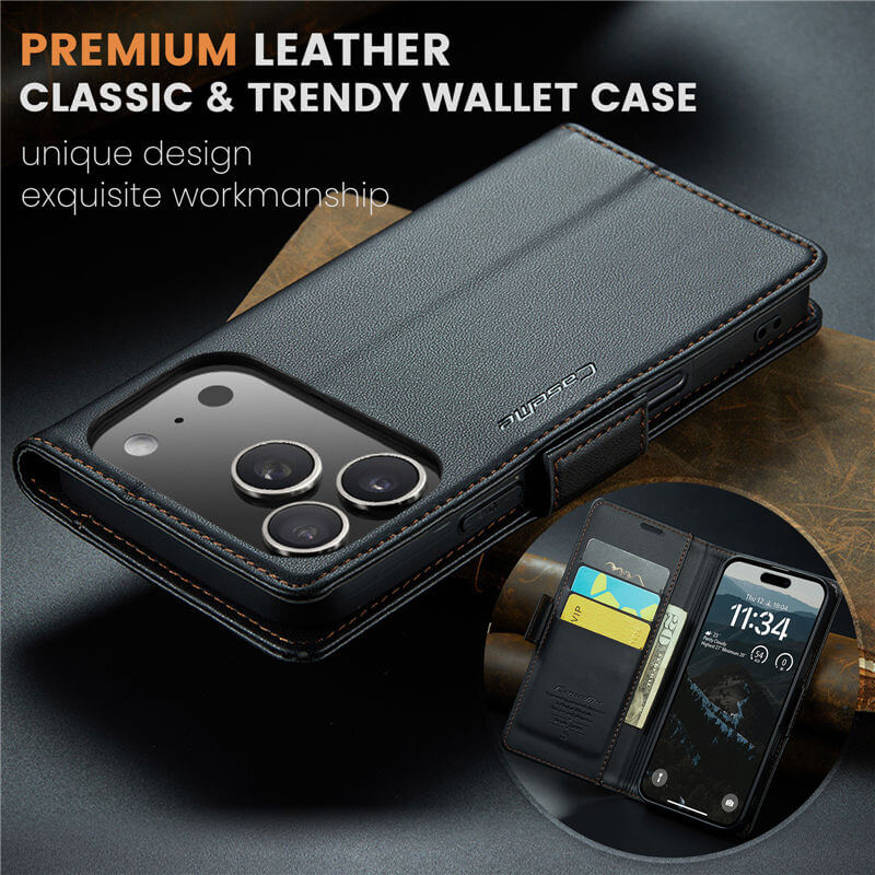 CaseMe iPhone 17 Pro Wallet Case