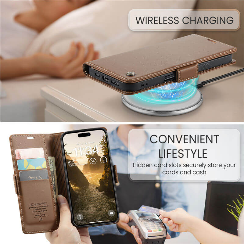 CaseMe iPhone 17 Pro Wallet Case