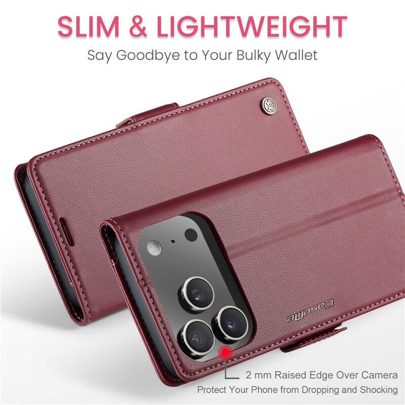 CaseMe iPhone 17 Pro Wallet Case