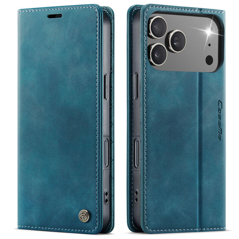 CaseMe iPhone 17 Pro Magnetic Wallet Case with RFID Blocking