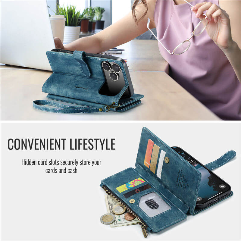 CaseMe iPhone 17 Pro Wallet Case