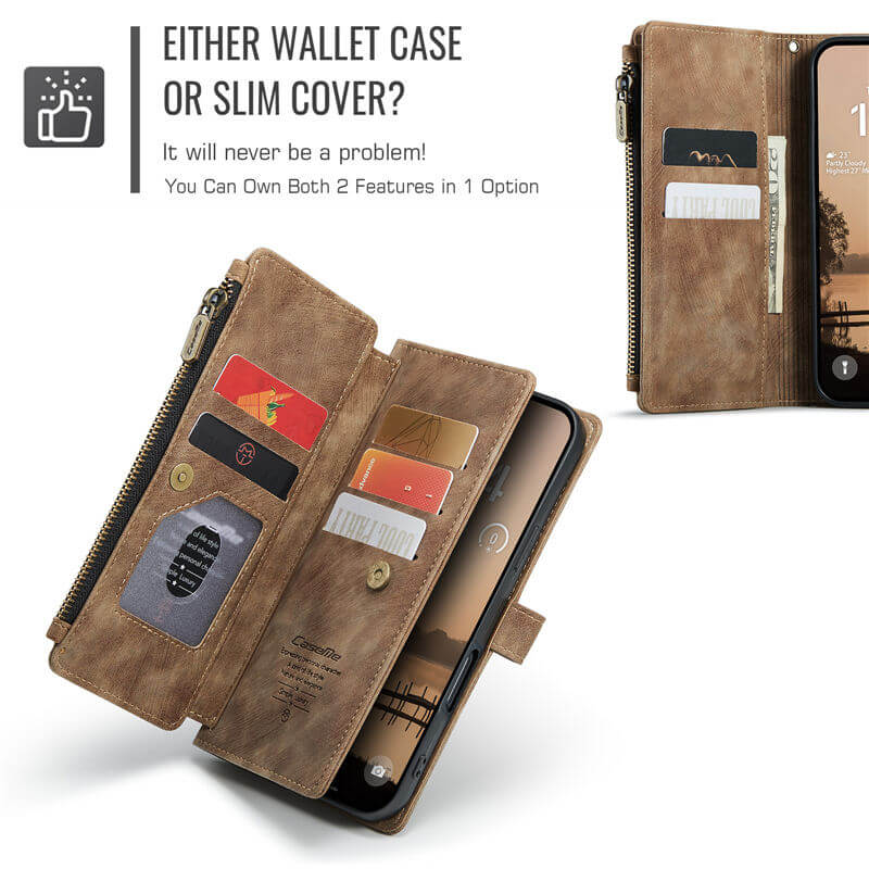CaseMe iPhone 17 Pro Wallet Case