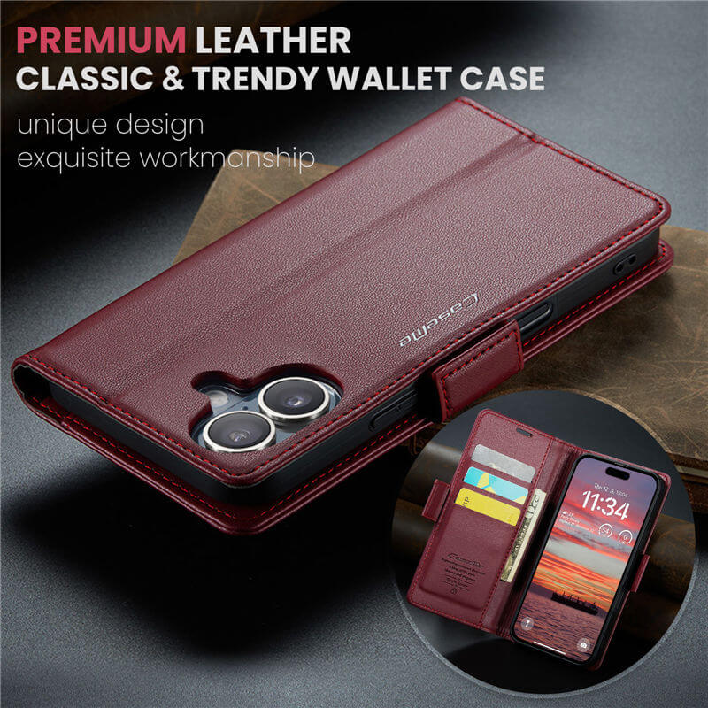 CaseMe iPhone 17 Wallet Case