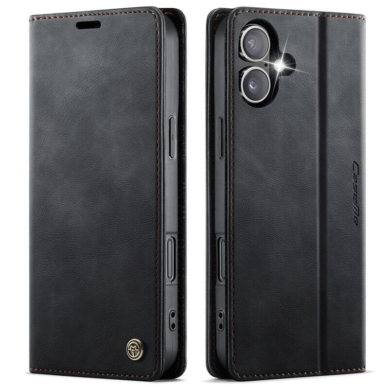 CaseMe iPhone 17 Magnetic Wallet Case with RFID Blocking