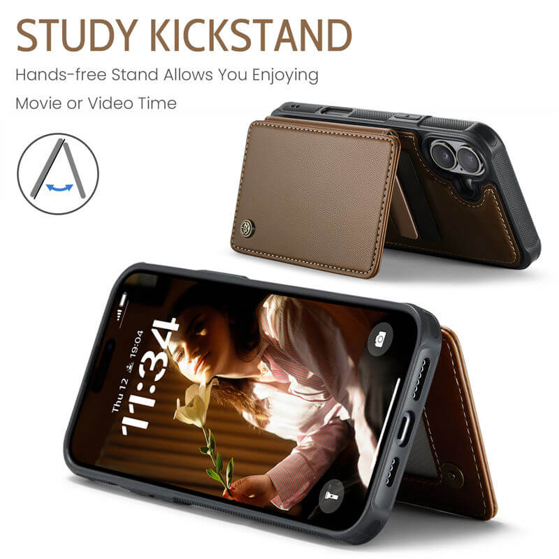 CaseMe iPhone 17 RFID Blocking Card Holder Case