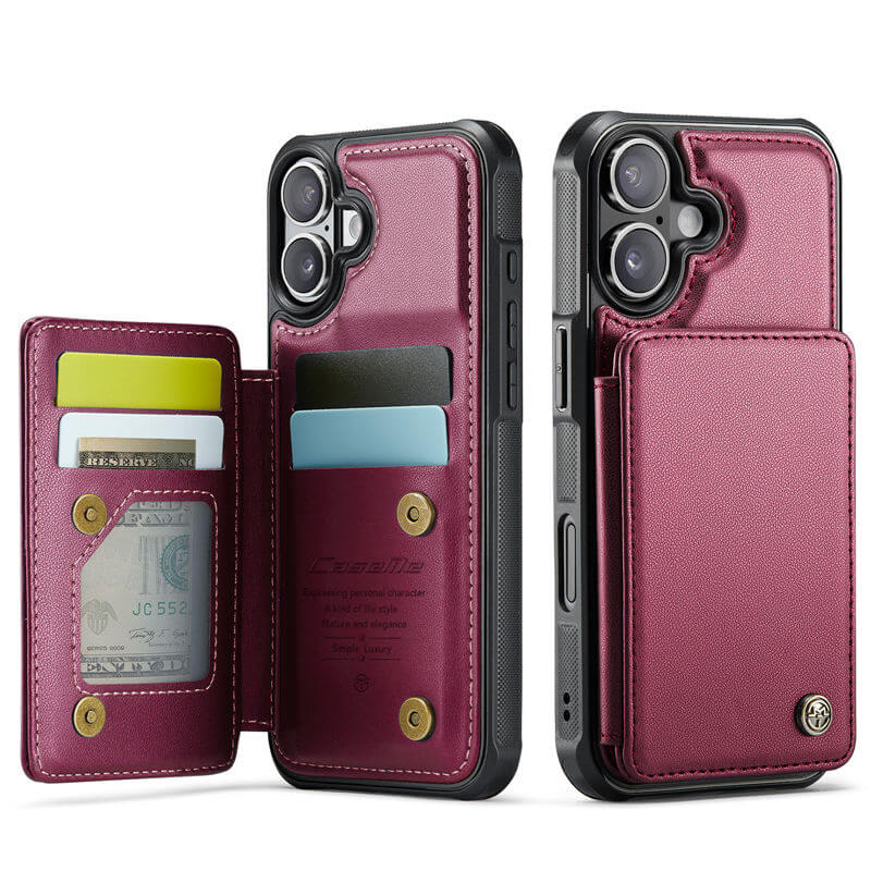 CaseMe iPhone 17 RFID Blocking Card Holder Case