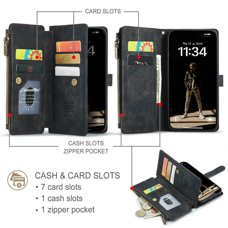 CaseMe iPhone 17 Wallet Case