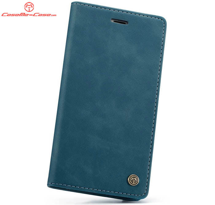 CaseMe iPhone 7 Plus Retro Wallet Kickstand Magnetic Flip Leather Case