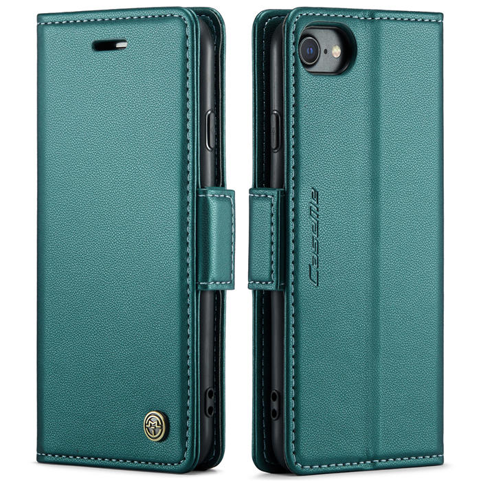 CaseMe iPhone 7/8/SE 2020/SE 2022 Wallet RFID Blocking Magnetic Buckle Case