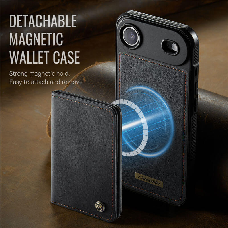 CaseMe iPhone Air 2025 2-in-1 Magnetic Wallet Case