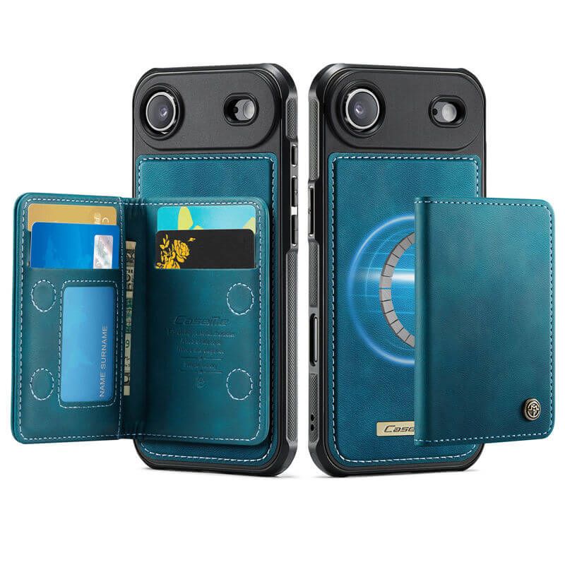 CaseMe iPhone Air 2025 2-in-1 Magnetic Wallet Case with RFID Blocking