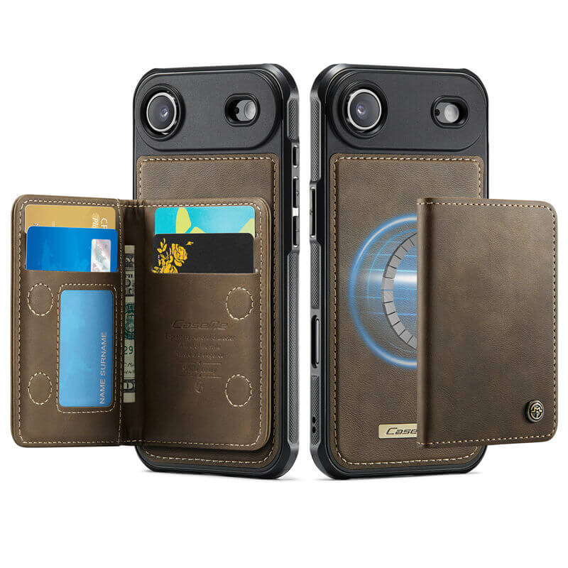 CaseMe iPhone Air 2025 2-in-1 Magnetic Wallet Case with RFID Blocking