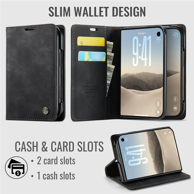 CaseMe iPhone Duo Wallet Case