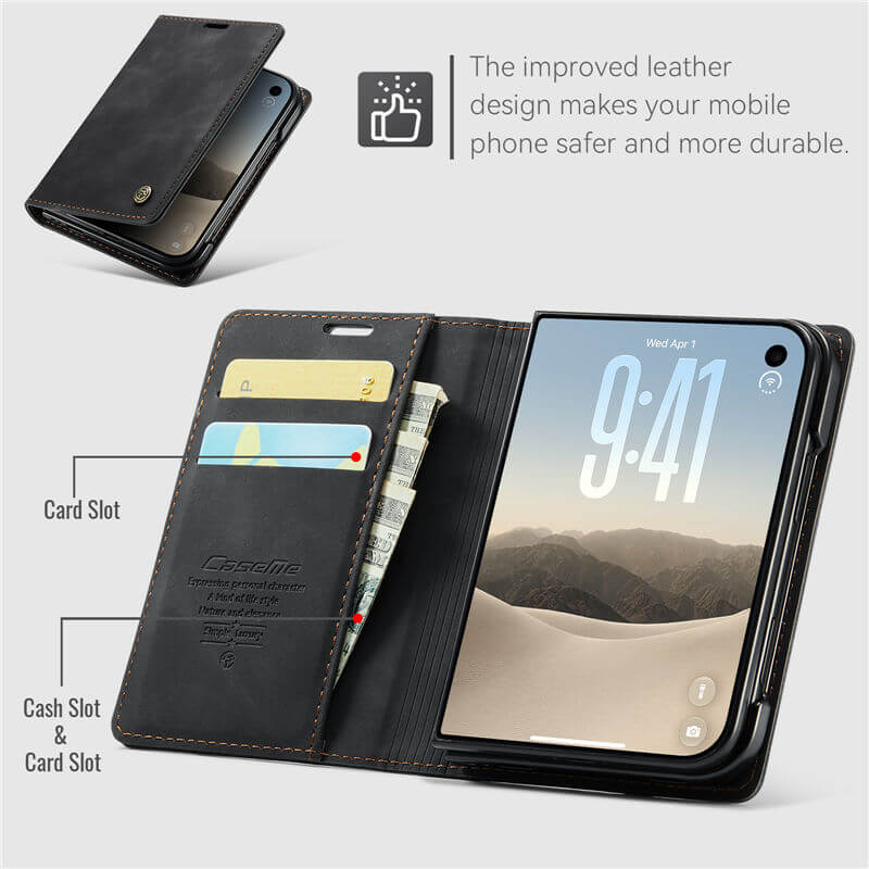 CaseMe iPhone Duo Wallet Case