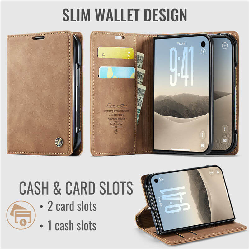 CaseMe iPhone Duo Wallet Case