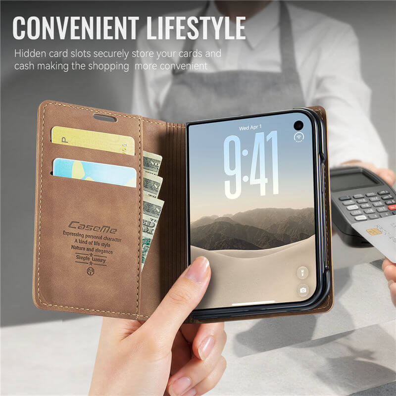 CaseMe iPhone Duo Wallet Case