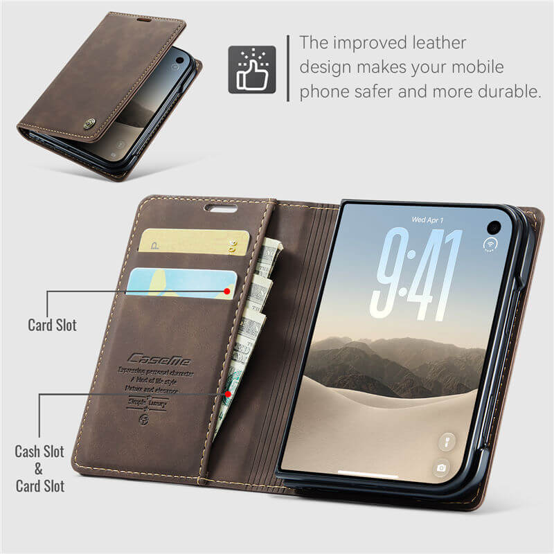 CaseMe iPhone Duo Wallet Case
