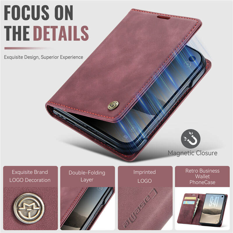 CaseMe iPhone Duo Wallet Case