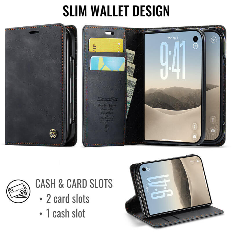 CaseMe iPhone Duo Wallet Case