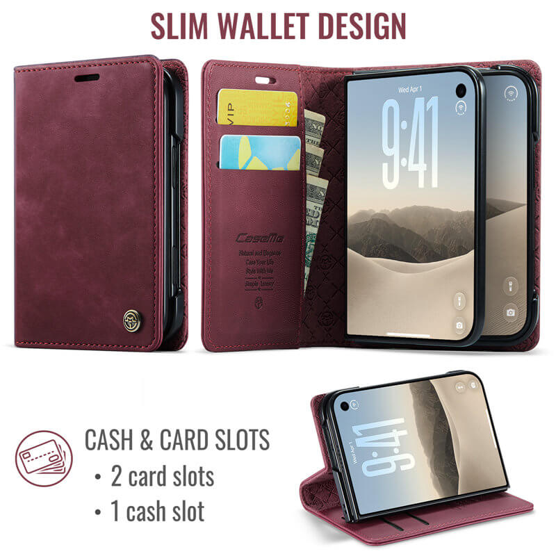 CaseMe iPhone Duo Wallet Case