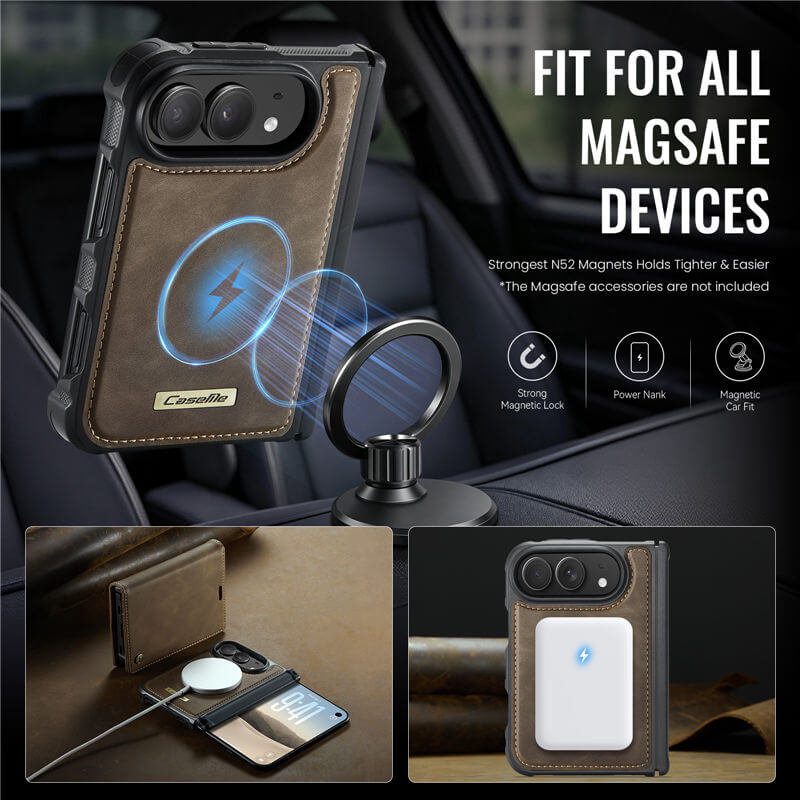 CaseMe iPhone Duo Wallet Case